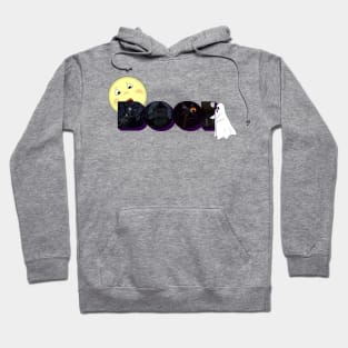 Big Letter for Halloween "Boo!" Hoodie